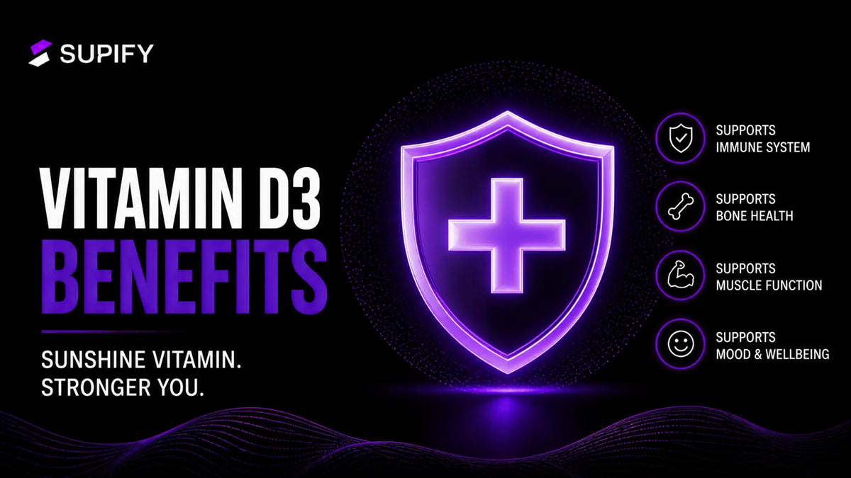 Vitamin D3 Benefits Supify cover