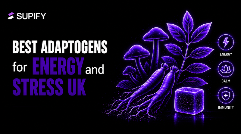 Best Adaptogens for Energy and Stress UK Supify cover