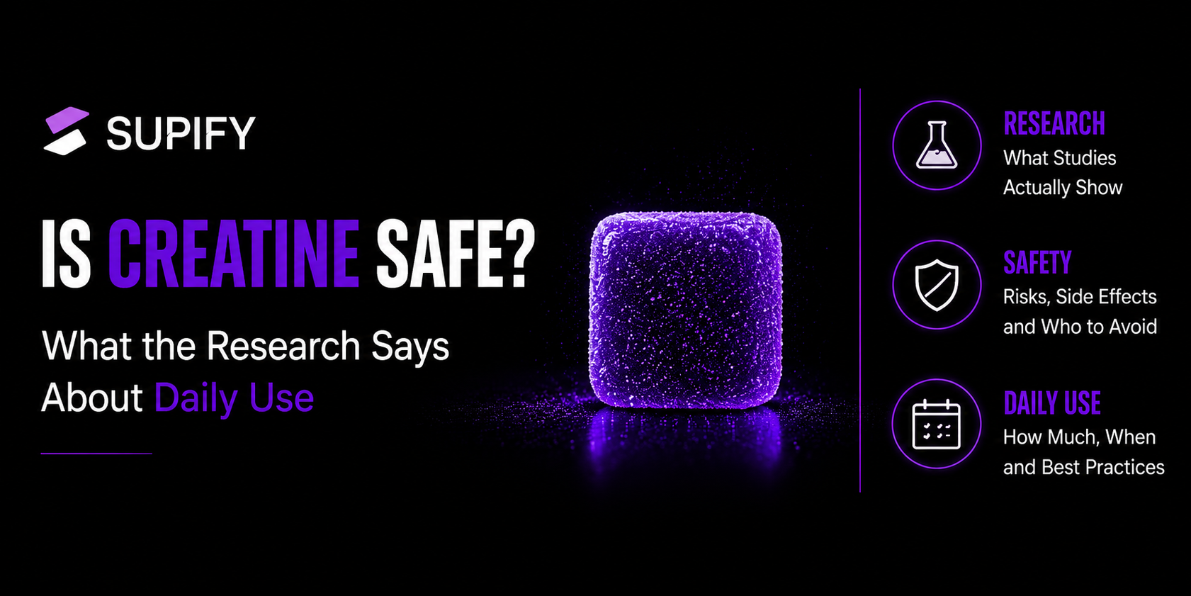 Is Creatine Safe Supify cover