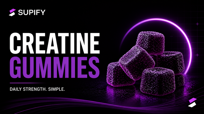 Best Creatine Gummies UK Supify cover