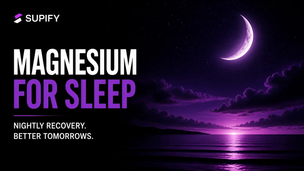 Best Magnesium for Sleep UK Supify cover