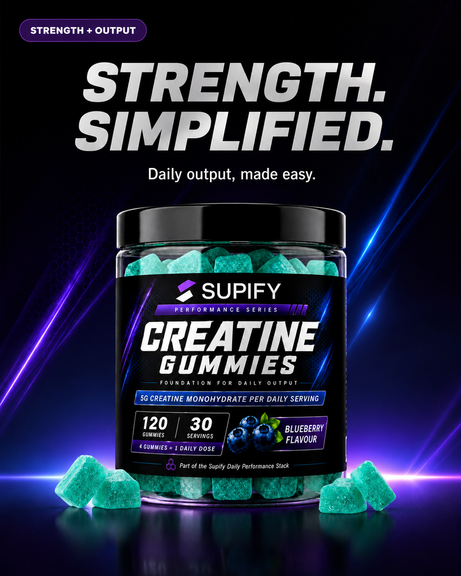 Supify Creatine Gummies — 5g Creatine Monohydrate