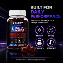 Supify Vitality Gummies built for daily performance